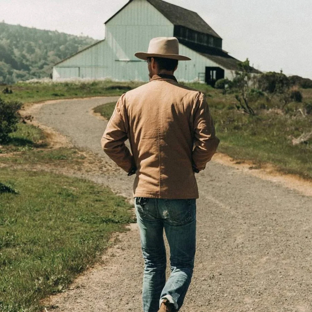 Taylor Stitch Workhorse Jacket in Tobacco Boss Duck, size 40/M - Picture 4 of 16